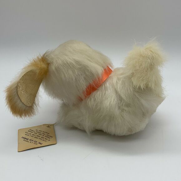Vintage La Mar Toy Puppy Dog Stuffed Plush Soft Fur Furry 50’s 60’s Rare Spaniel - Picture 12 of 12